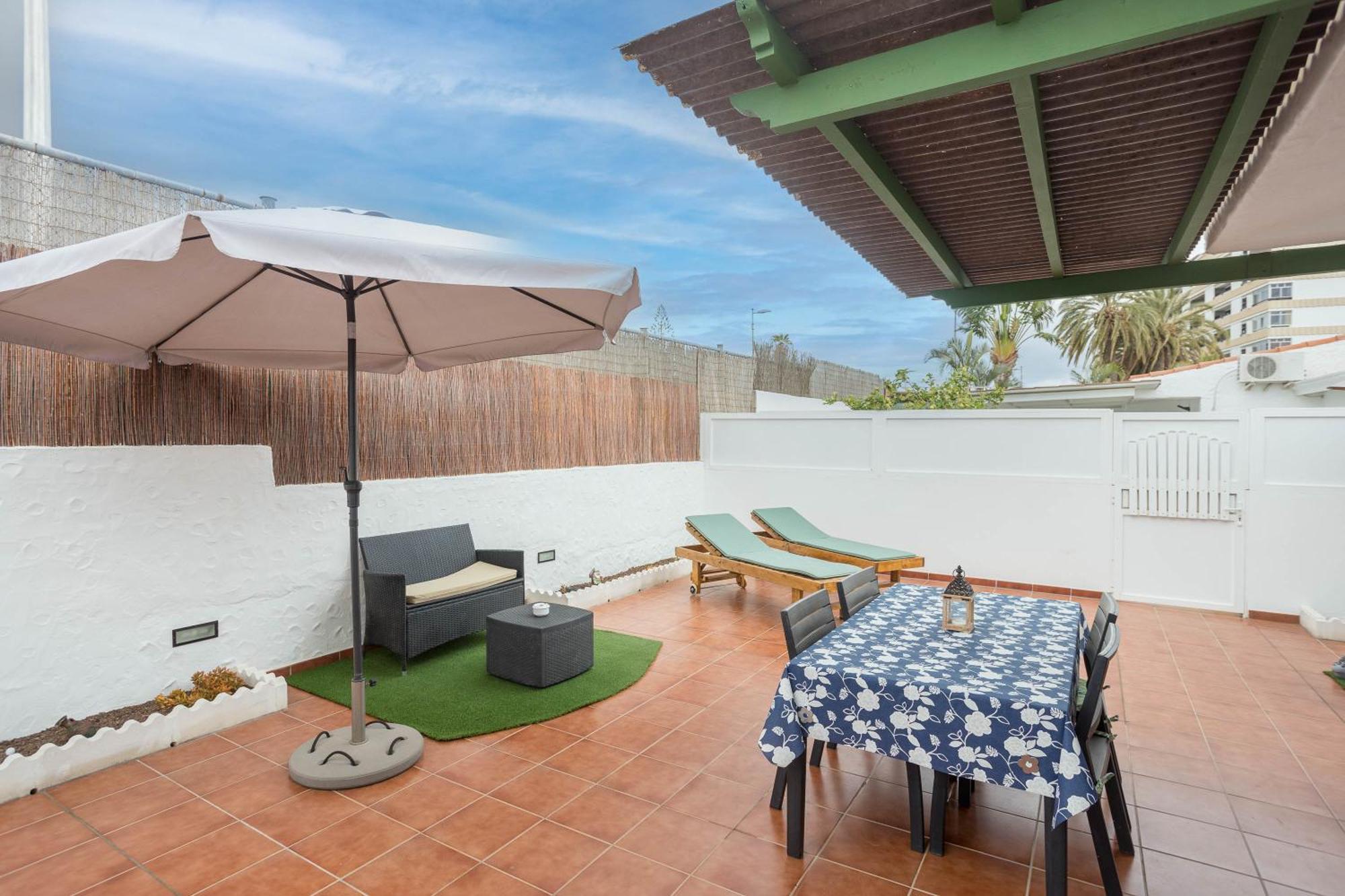 Private Chill-Out Terrace Bungalow - Pool San Bartolomé Екстериор снимка